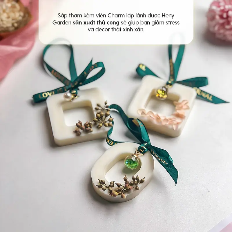 Sáp Thơm Cao Cấp Treo Tủ Quần Áo, Treo Xe HENY GARDEN 1
