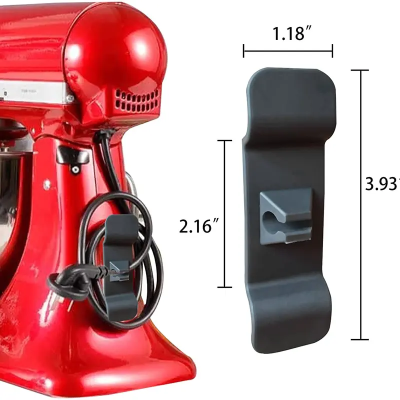 2 Gói Dụng Cụ Sắp Xếp Dây Cho Thiết Bị Nhà Bếp, Dụng Cụ Sắp Xếp Dây Quấn Gọn Gàng, Dụng Cụ Giữ Cáp Cho Máy Trộn Và Phụ Kiện Nhà Bếp B 2
