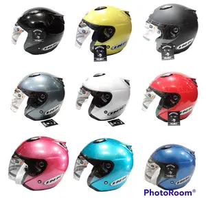 Helm ink centro hitam hitamdoff putih abu merah original 100% Motorcycle