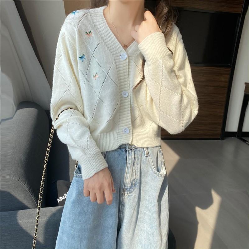 DIAMOND BUTTERFLY CARDI KOREAN CARDIGAN SWEATHER KOREA SWEATER WANITA BAHAN RAJUT PREMIUM 5