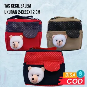 TAS KECIL BAYI DORA KEPALA BONEKA LUCU DAN SIMPEL