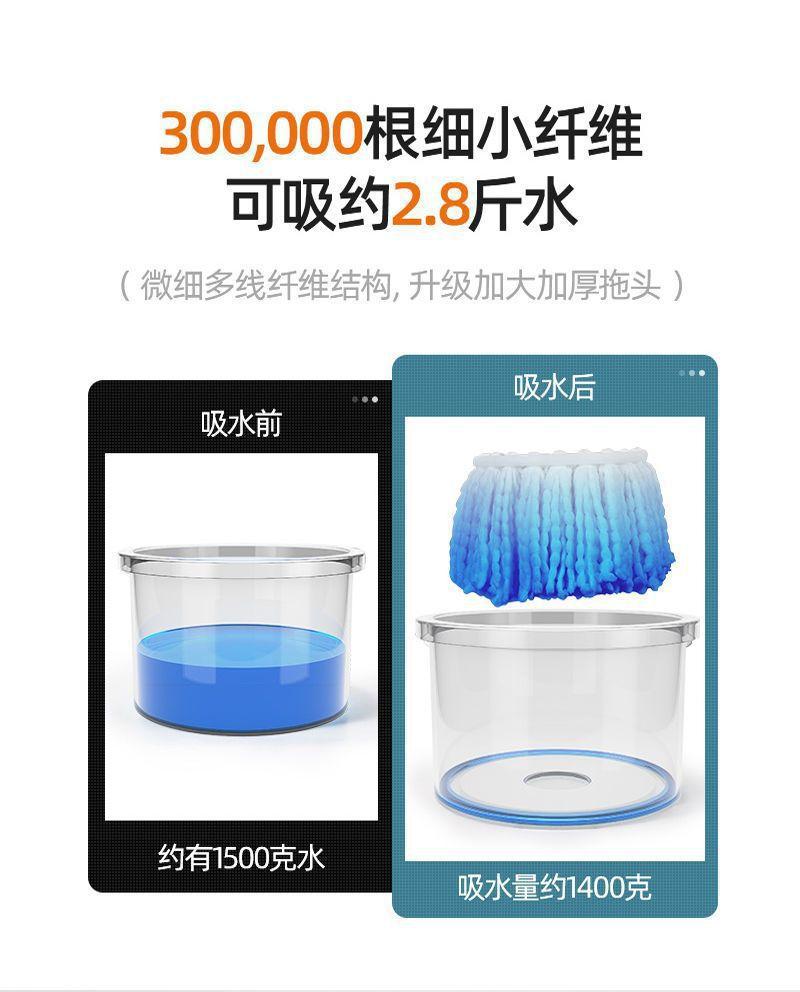Product Introduction of Bộ cây lau nhà, gia dụng, cho bằng Vải, làm sạch động và ngoài trời, mới, bằng đi kèm đầu bút, xoay, cho mỏng và mỏng, gia dụng mỏng và mỏng Lau Sàn Cây Lau Nhà Lau Nhà thùng  lau vuông thùng nhựa abs có thể xoay  nhà  miếng  dán 7
