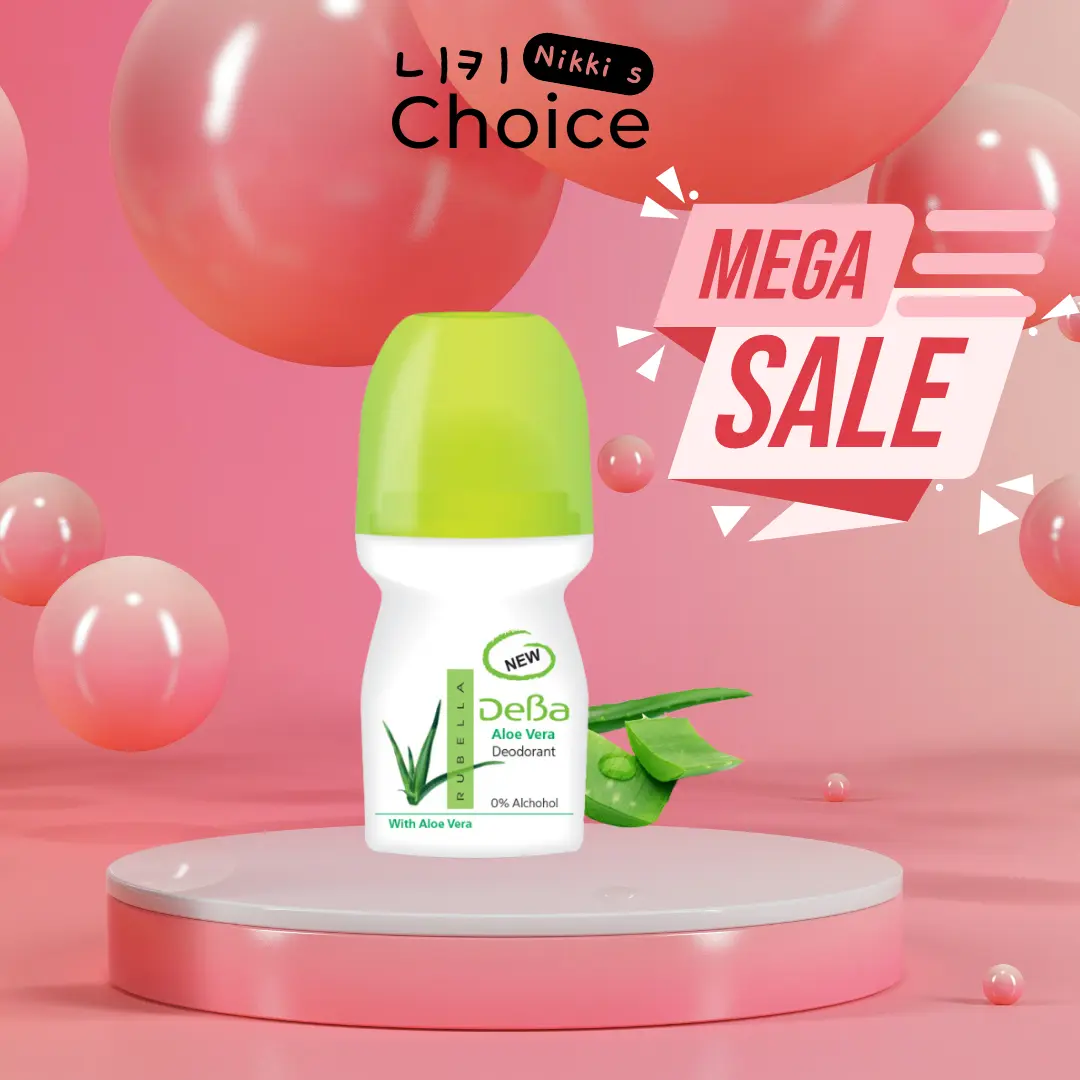 DeBa Aloe Vera Deodorant Lăn khử mùi hương nha đam 50ml