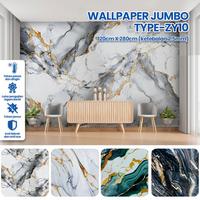 Gambar Wallpaper Dinding Motif Vinyl Marble Foam Roll Sticker Kamar Dekorasi 120CM X 280CM - ZY27-280cm dari inovasi wallpaper Kota Administrasi Jakarta Barat 2 Tokopedia