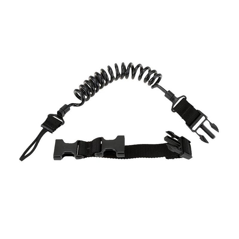 Product Introduction of Tactical Camping Spring Rope Sling Adjustable Hunting Strap Outdoor Climbing Safety Anti-lost Sling Strap Hunting Accessories 7