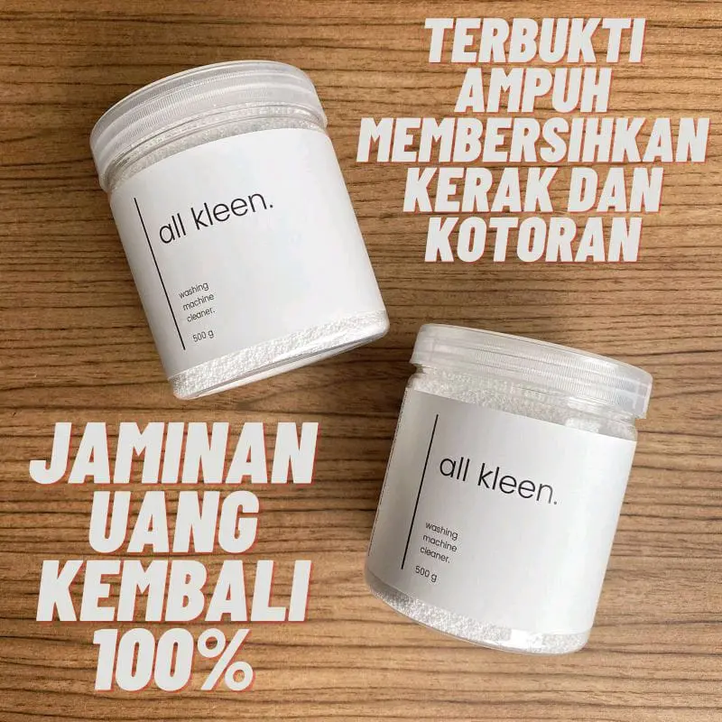 All KLEEN washing machine cleaner pembersih mesin cuci 500gram