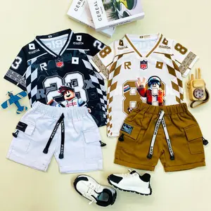 ESTISHOP X DINODAY SETELAN BAJU ANAK LAKI KAOS JERSEY ROBLOX CELANA CARGO PREMIUM