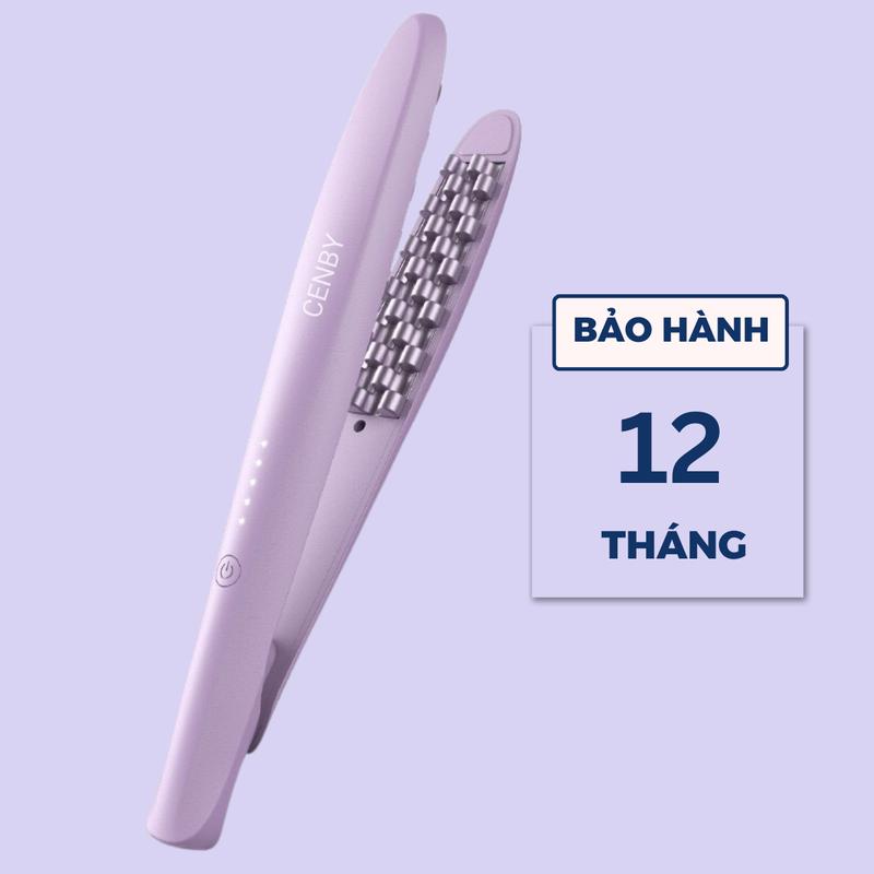 Máy dập phồng tóc CENBY phiên bản mới giúp tóc phồng tự nhiên không làm tổn thương tóc - Bảo hành 12 tháng