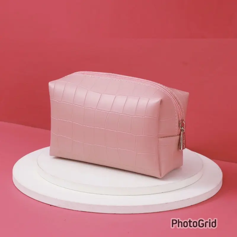 MARIONE - Dompet Kosmetik bahan croco TRIAN Tempat Kosmetik Cantik Kulit 2