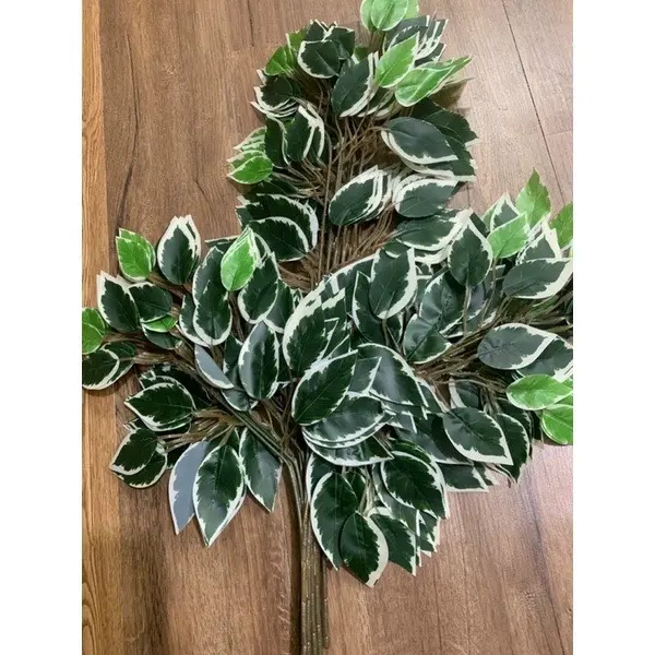 Cành lá si giả, cành cây trang trí, làm cây giả 3