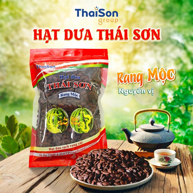 Hạt Dưa Rang Củi Rang Mộc Không Gia Vị Thái Sơn 500gr