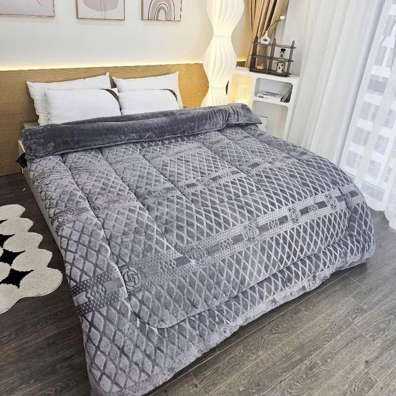 Chăn Nỉ Lông Cừu COCO Siêu Ấm Chính Hãng Mền Dày Mịn Kích Thước 2mx2m3 Nặng 4kg - Hàng Xuất Nhật