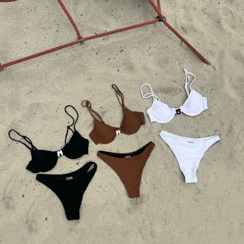Bikini Bella gọng nơ tôn vòng 1 DINSSWIMWEAR 0