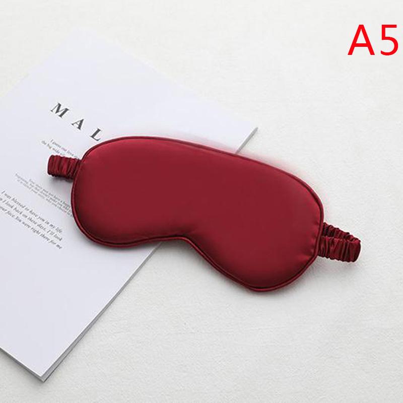 Product Introduction of Double-Side Pure Silk EyeShade Sleeping Eye Cover Eyepatch Health Sleep Shading 45