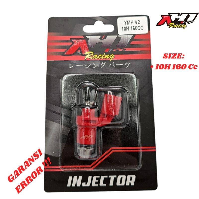 (BISA COD) INJECTOR INJEKTOR AH1 RACING WR 155 NEW NMAX AEROX OLD AEROX NEW LEXI MIO M3 NEW MXKING NEW R15 VVA VIXION R VVA XSR MT15 GARANSI 6 8 10 HOLE 150 160 170 180 200 CC INJEKTOR RACING 3