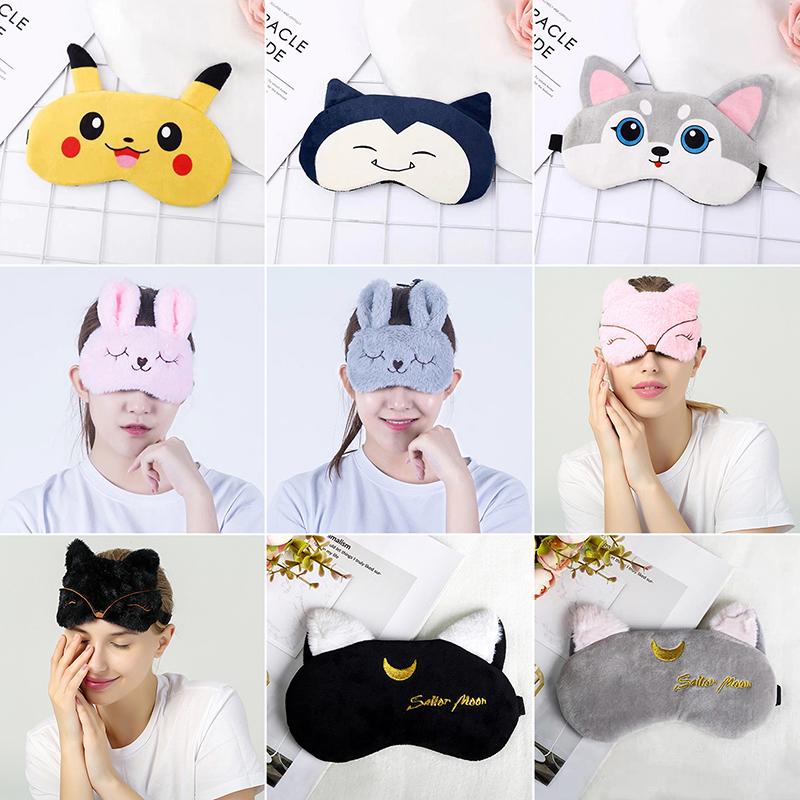 Product Introduction of Sleeping Eye Cover Mask Sleep Cute Night Dream Mask  Sort Pikachu Blindfo 23
