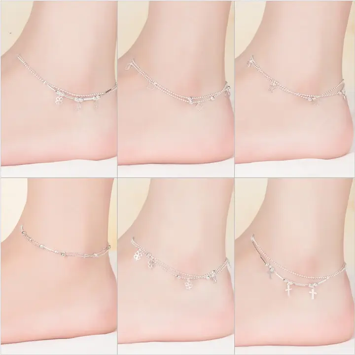 Lắc chân nữ thời trang phong cách hàn nhiều mẫu lựa chọn LC38 - Phụ Kiện Thời Trang Việt