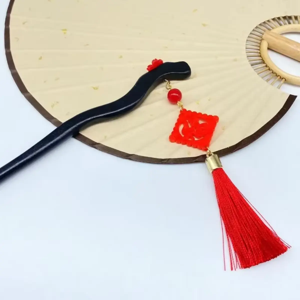 2024 Hot Selling Tassels Hairpin Hanfu Hair Pin Stick Cheongsam Chinese Style Girl Clasps for Women Korean Headdress