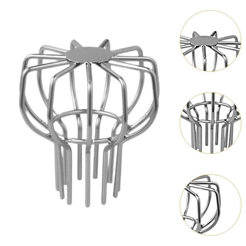 Product Introduction of Outdoor Filter Strainer, Gutter Leaf Guard Yard Downspout Strainer, Drainage Stop Leaves Debris Outdoor Roof Drain Cover 2