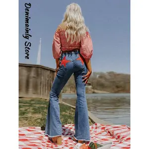 starred jeans-TikTok Shop