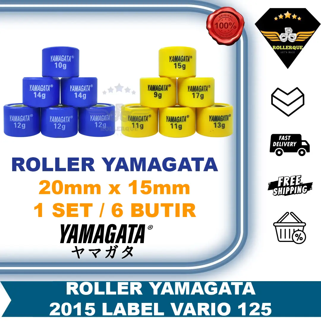 Roller Racing Vario PCX ADV 125/150/160 Beat Genio Scoopy 1102021 Yamagata