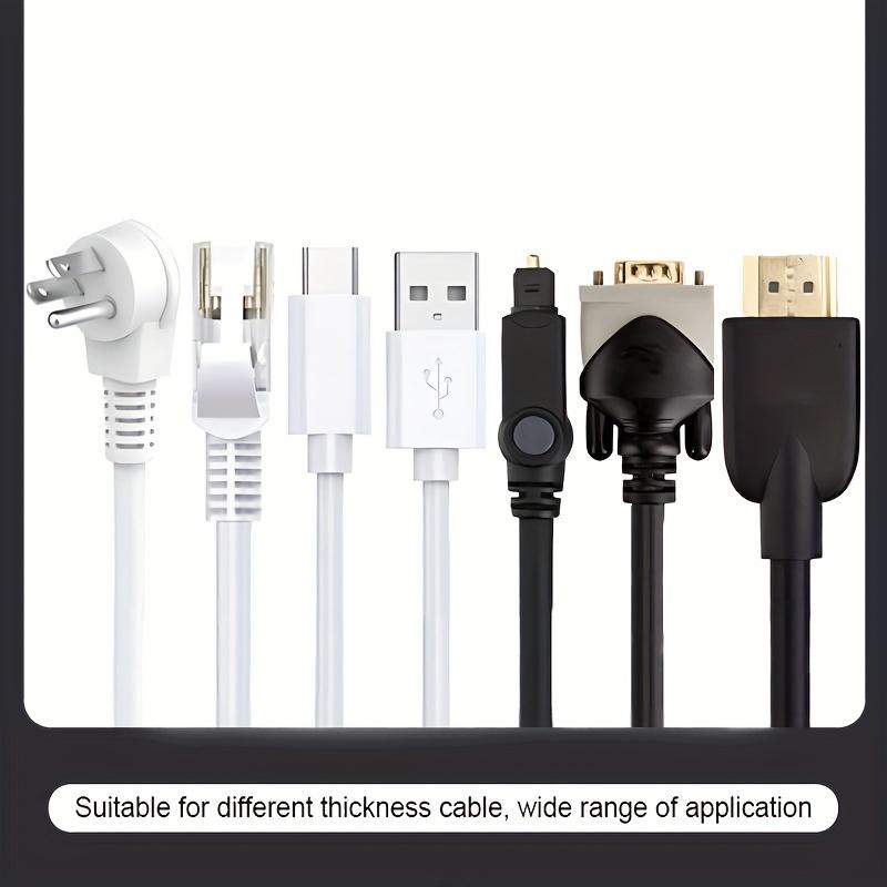 Product Introduction of 10/30/50pcs Self-Adhesive Cable Clips, Desk Organizers For Home Wall Decor 4