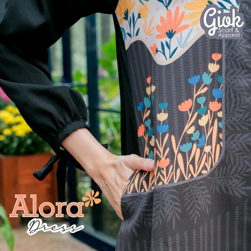 Alora Dress By Giok Apparel - Dress Printing Motif 6