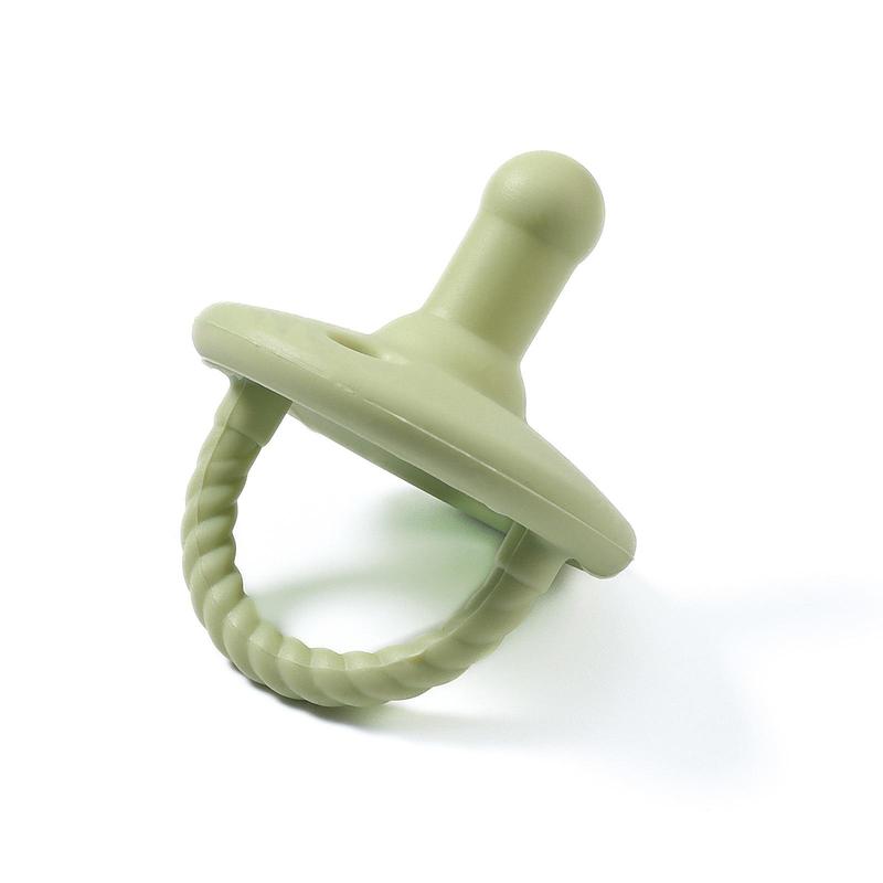 Soft Silicone Design Baby Teether with Handle, Newborn Teether, Infant Tactile Training Teething Toy, Baby Grasping Toy, Baby Tactile Training Chew Toy 0