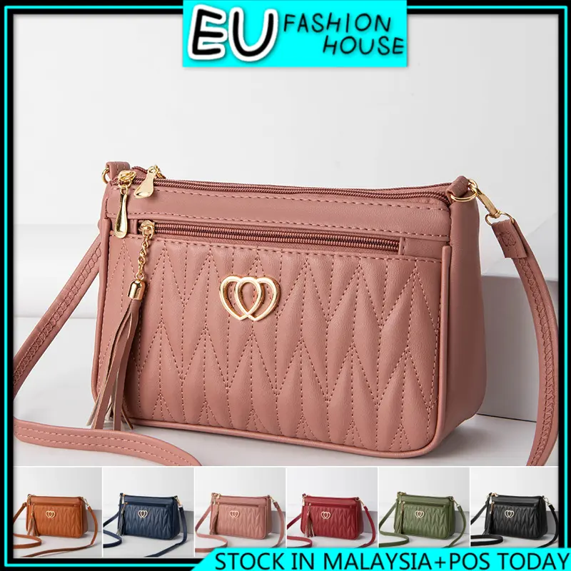 ( READY STOCK ) PU SLING BAG EU FASHION HOUSE 1280