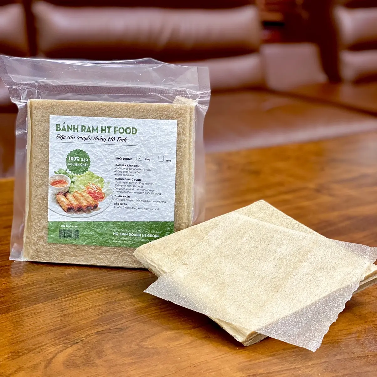 BÁNH RAM HT FOOD 500g (Combo 2 tệp tổng 1kg )