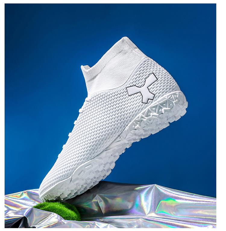 Product Introduction of In Stock Professional Soccer Shoes Teenagers Race Shoes Green Field Combat Boots Men's and Women's Football Boots 47 Soccer Shoes Boys and Girls Teenagers Students TF Broken Nail AG Long Nail Artificial Flat Leather Foot Training Transport 25