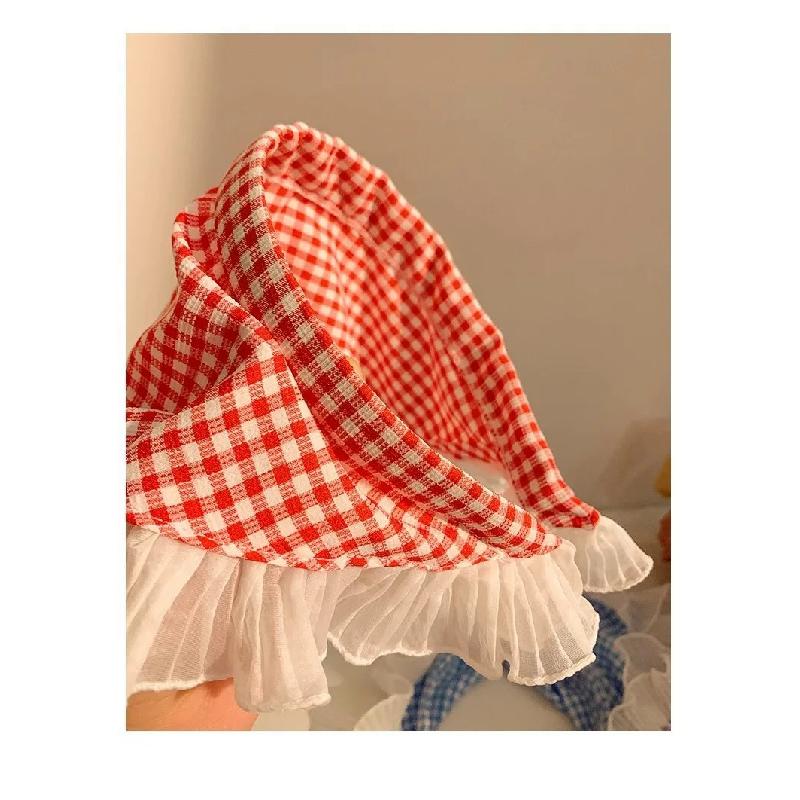 Product Introduction of Khăn Quàng Lưng Tóc, Hình Tam Giác Ren, Băng Đô Khăn Trùm Đầu Vuông, Khăn Xếp Băng Đô, Khăn Bandana Băng Đô, Dành Cho Nữ, Phụ Kiện Tóc Khăn Trùm Đầu 5