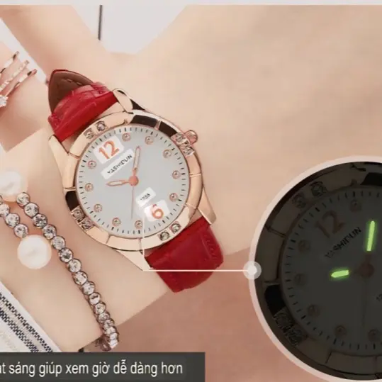 WH2 Đồng hồ  sang chảnh, quyến rũ, phong cách. Tạo sự thu hút, ấn tượng, nổi bật cho người đeo.31mm, k.háng nước 3ATM Women watch Đeo Tay just cavalli  đồng hồ Voi 5