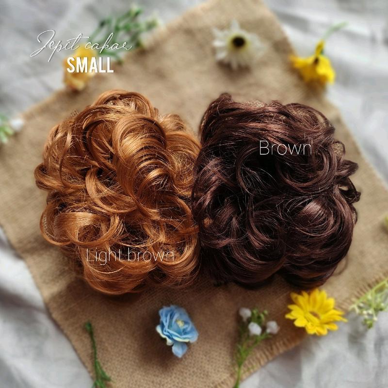 Jepit Cakar Ulir (rambut halus) / jepit rambut / jepit rambut dewasa / rambut palsu jepit / jepit rambut kondangan / jepit rambut sanggul / rambut palsu jepit / jepitan rambut korea Aksesoris Clips 5