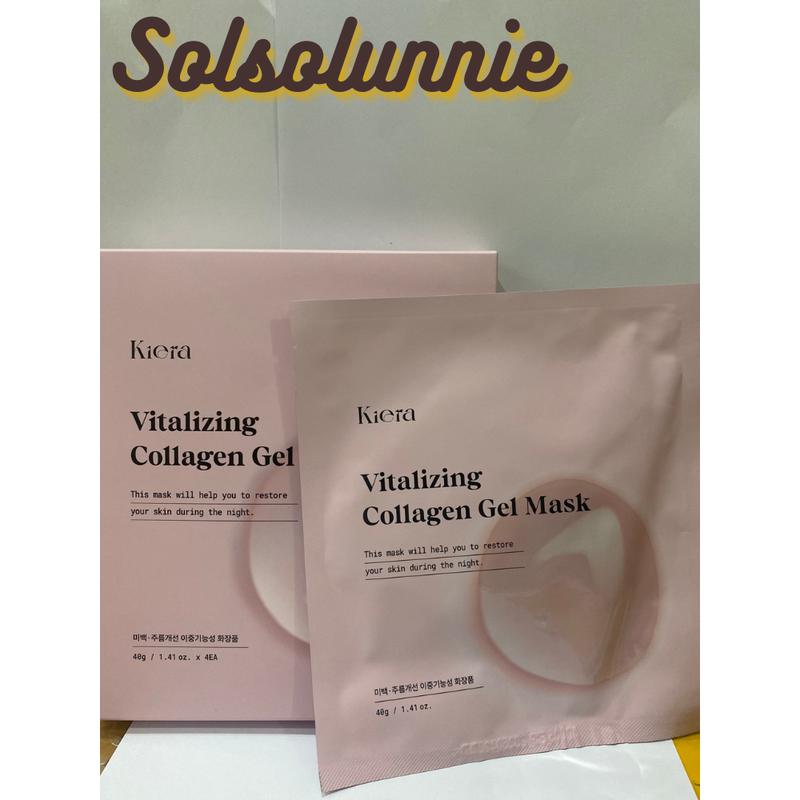 KIE_002 (1 Hộp/4 Miếng)Mặt nạ thạch Kiera Vitalizing Collagen Gel Mask