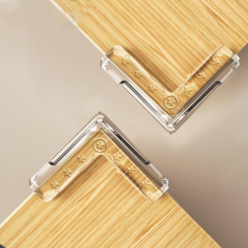 Bảo vệ góc an toàn cho đồ nội thất bằng silicon, 2 miếng, dải cạnh, góc nhôm, Windows , Bảo vệ đầu chống va chạm cho trẻ em Voi Kem 0