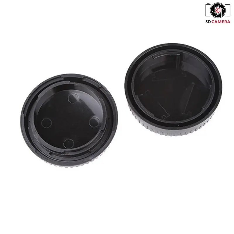 Bộ nắp đậy đuôi lens + nắp đây body máy ảnh Fuijflim Miroless FX-mount Cap trước sau loại mới zen khớp 3