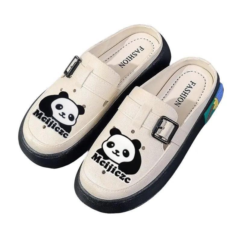 039-Giày Lỗ Bao Đầu nữ 2025 đế dày mùa hè 2 màu DéP Shoes 9