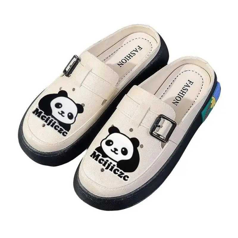 ABC-039 Giày Lỗ Bao Đầu nữ 2024 đế dày mùa hè 2 màu DéP Shoes 8