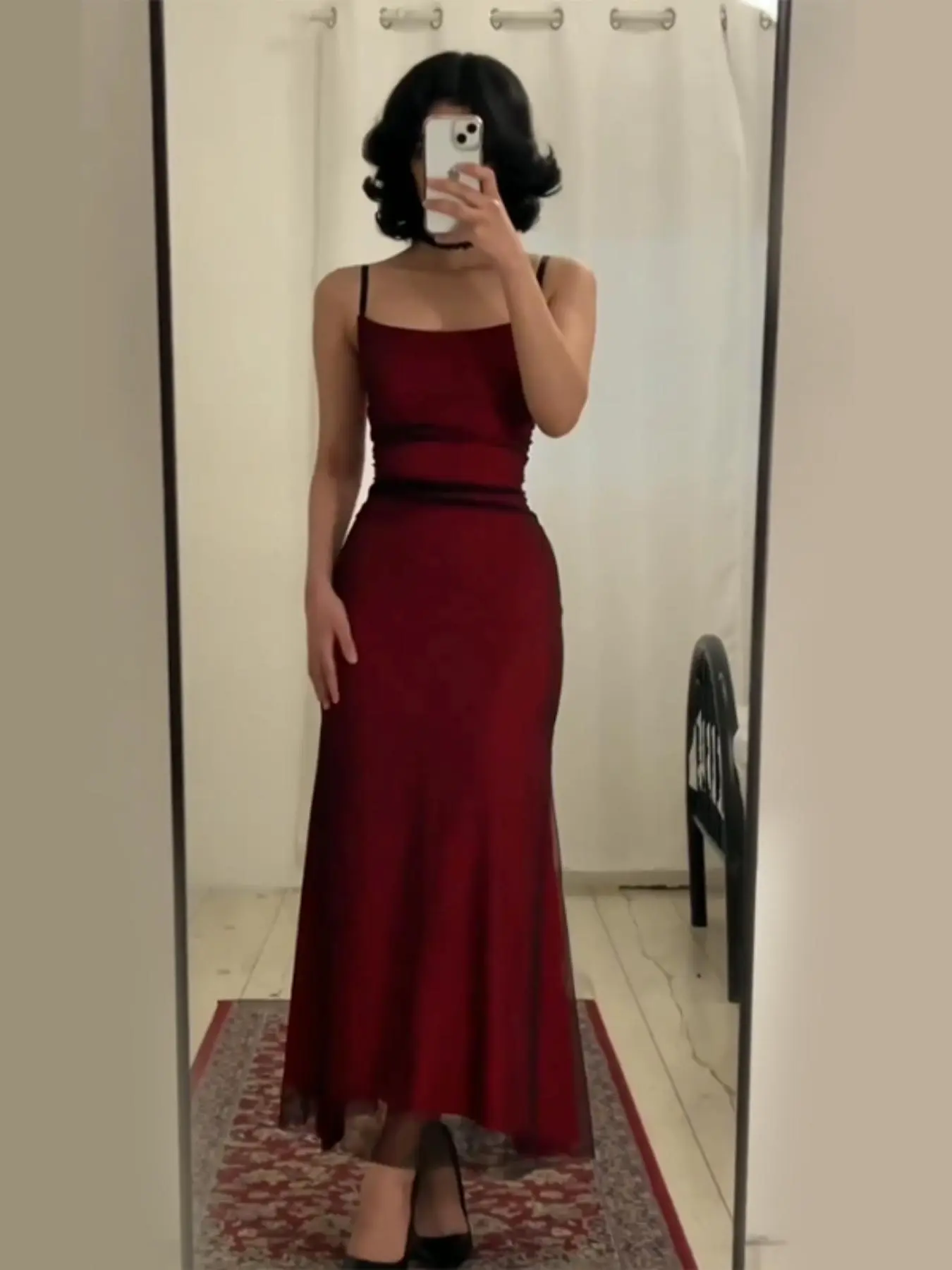 Women's Camisole Dress, Sleeveless Long Camisole Dress, Suitable for Parties and Dates, Comfortable and Fitted,  Women's Clothing for Spring & Fall