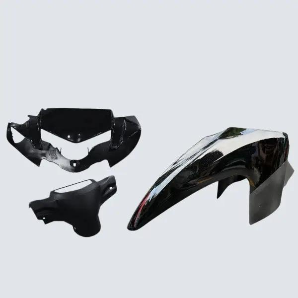 Combo dè Fi Sirius xăng cơ + Ốp đầu Sihelo lắp Sirius 50-110cc ( ốp gắn pha helo , 2 tầng ko vừa pha zin) dè  fi combo  dè