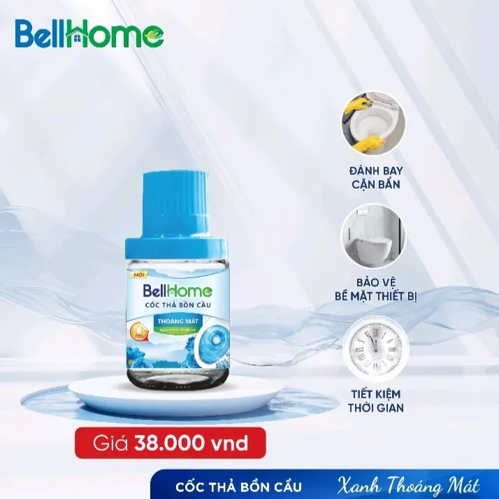 CỐC THẢ BỒN CẦU CÔNG NGHỆ MỚI làm sạch