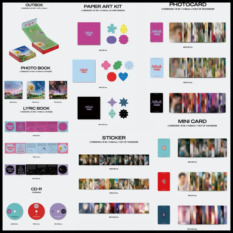 [READY STOCK] SEVENTEEN - 11TH MINI ALBUM [SEVENTEENTH HEAVEN] Cd 2