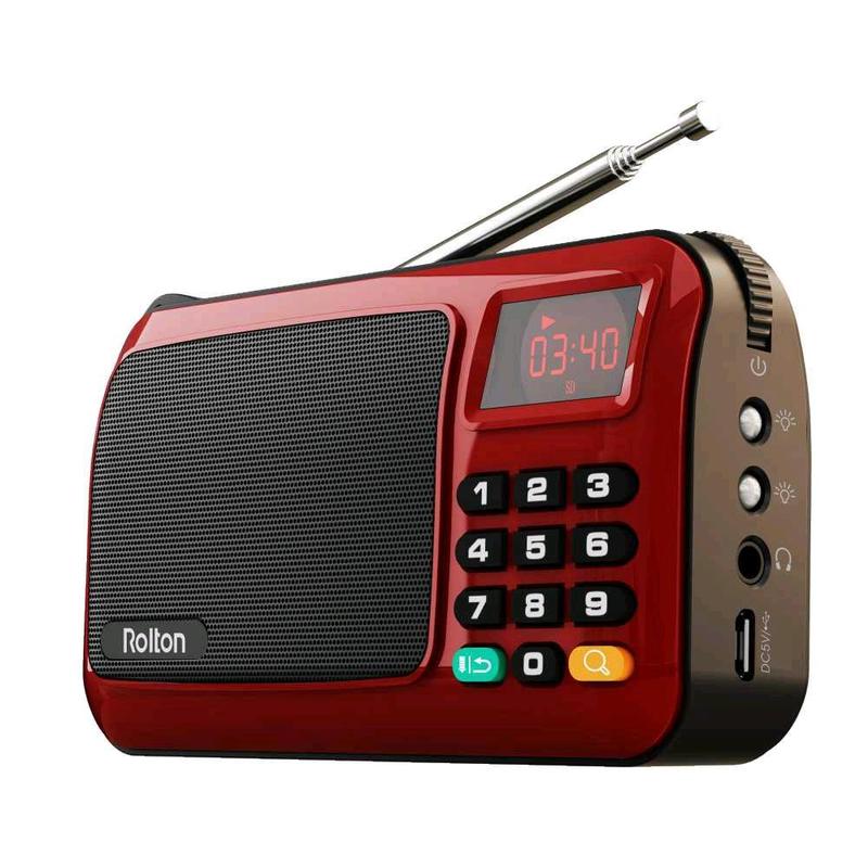 Portable FM Radio Player TF Card - W405 0