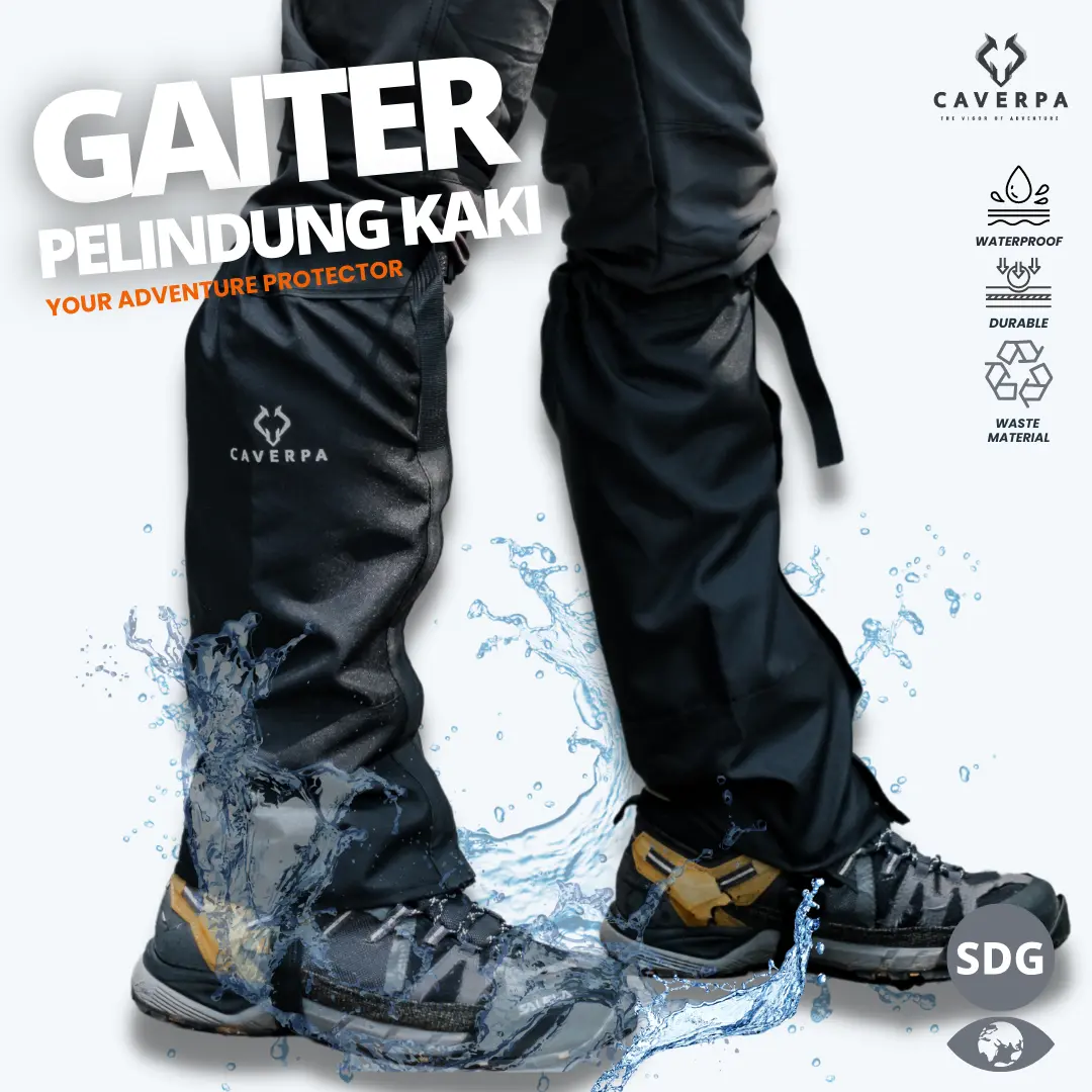 Gaiter Pelindung Kaki Caverpa Original Limited