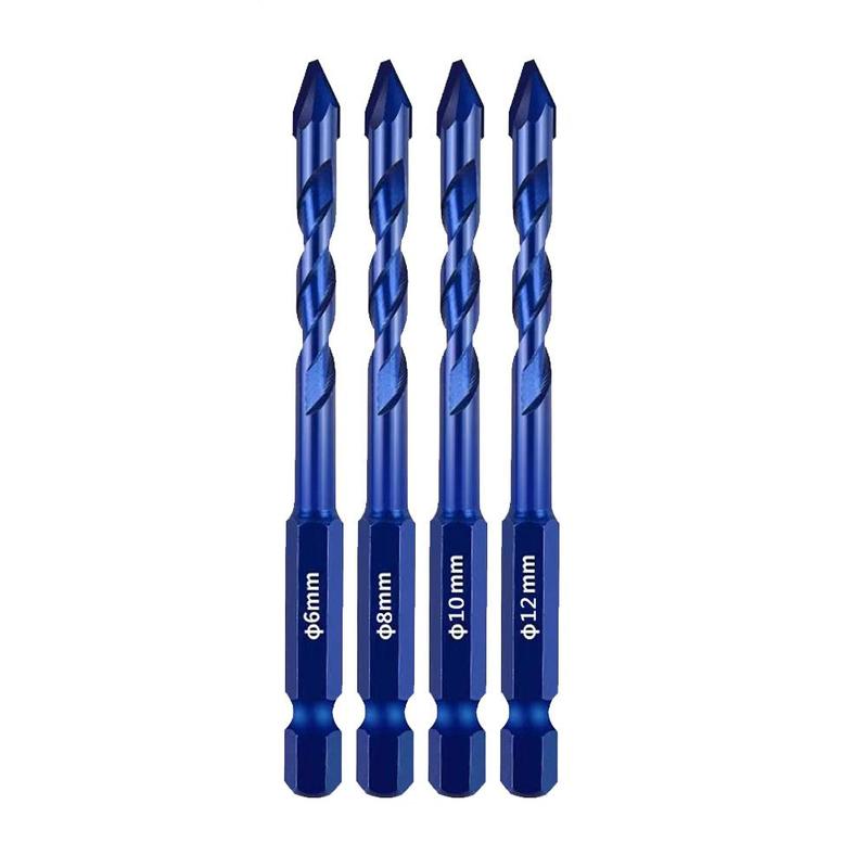 Product Introduction of Crooked Eccentric Drill Bit Stone Ceramic Brick Glass Opener Hexagonal Hole Handle V6J6 17