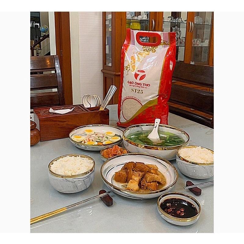 gạo ST25 Ông thọ túi 5kg dẻo mềm 2