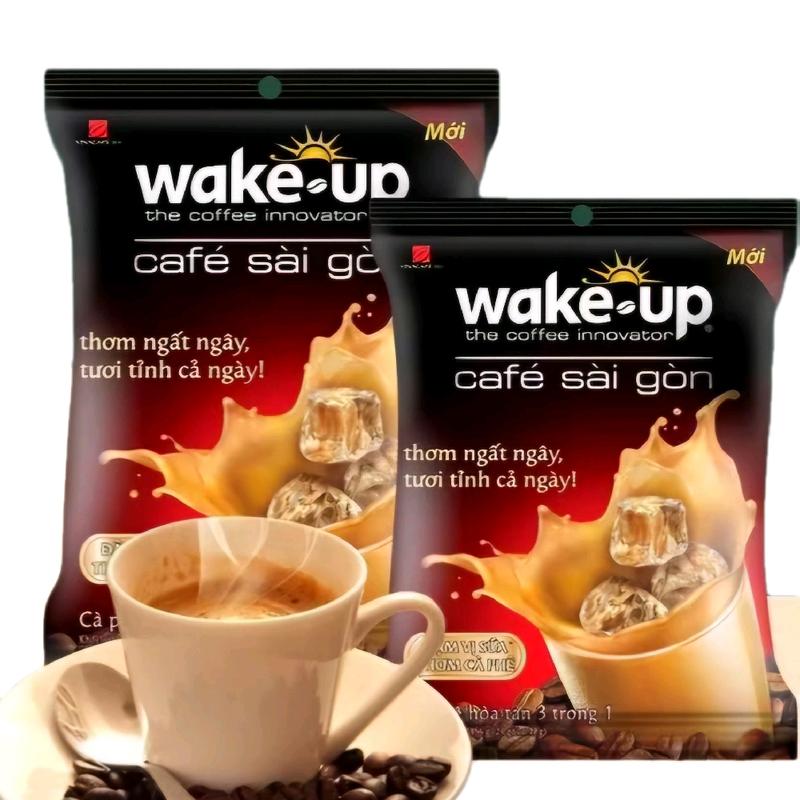 Cà phê wake up sài gòn 3 trong 1 đậm vị sữa thơm cà phê 24 gói x 19 g