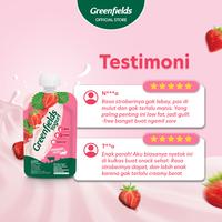 Gambar [Bundling 4] Greenfields Yogurt Pouch Strawberry 110gr - Fresh Yogurt for Daily Healthy Snack dari Greenfields Indonesia Kota Bogor 5 Tokopedia