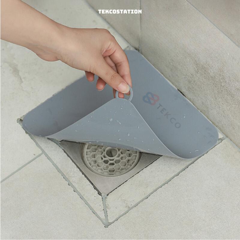 Miếng Bịt Nắp Cống Thoát Nước Silicon - Miếng Che Cống Thoát Nước Chống Mùi Hôi